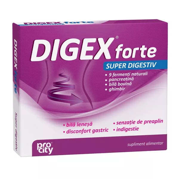 Digex forte, 10 capsule, Fiterman