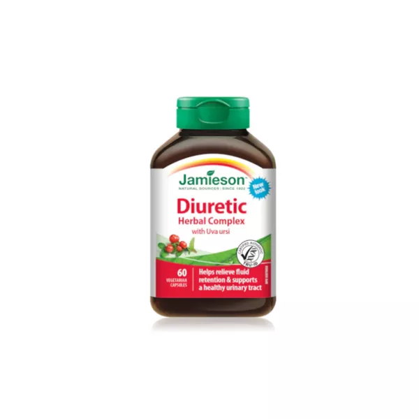 Diuretic din plante, 60 capsule, Jamieson