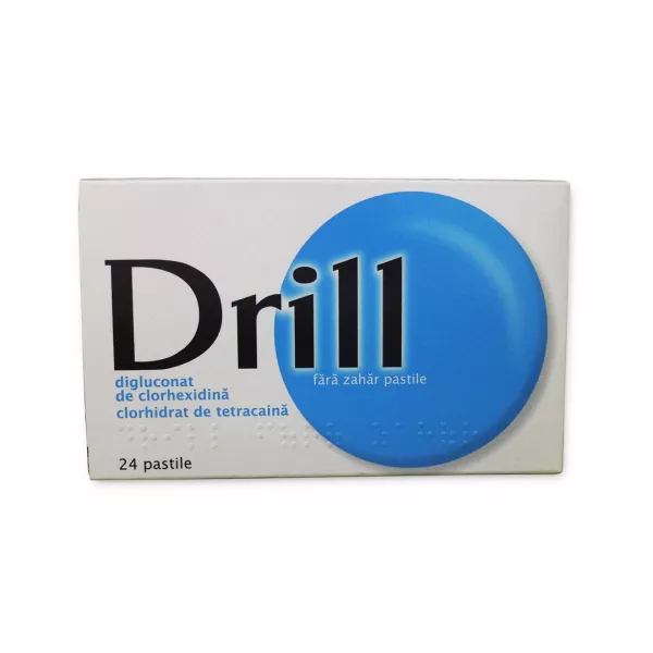 Drill fara zahar, 24 pastile, Pierre Fabre