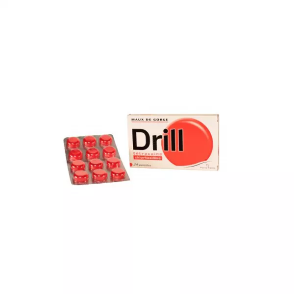 Drill, 24 pastile, Pierre Fabre
