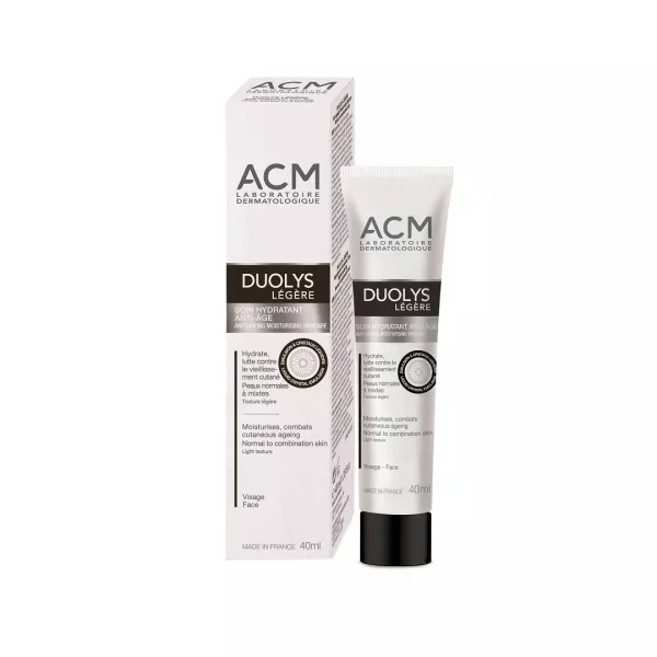 Crema hidratanta anti-imbatranire Duolys Legere, 40 ml, Acm