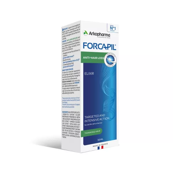 Elixir impotriva caderii parului, 50 ml, Forcapil