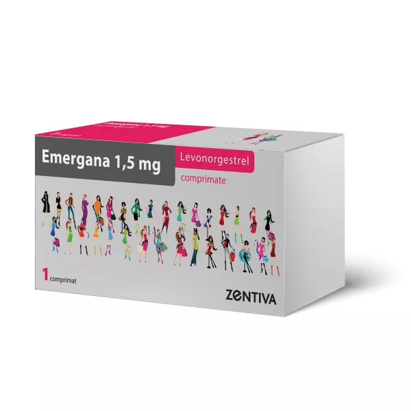 Emergana, 1,5 mg, 1 comprimat, Zentiva