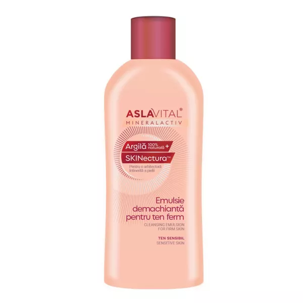 Emulsie demachianta Mineralactiv, 200 ml, Aslavital