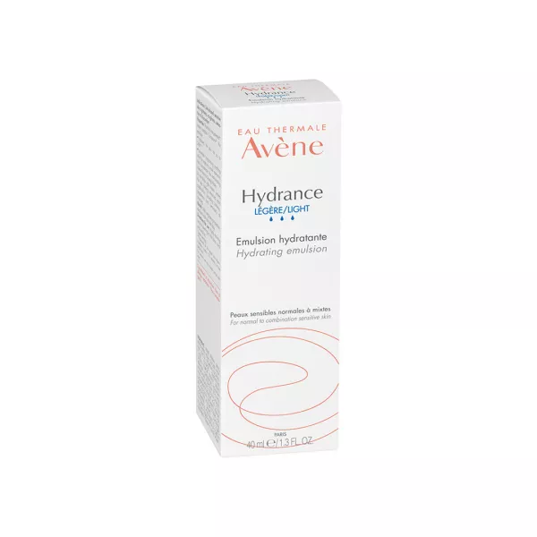 Emulsie hidratanta pentru ten normal-mixt Hydrance Legere, 40 ml, Avene