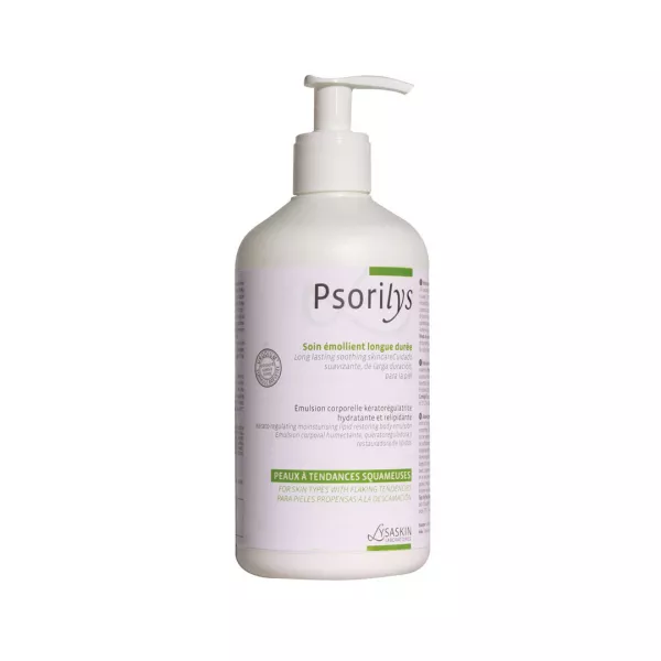 Emulsie pentru piele uscata Psorilys, 500 ml, Lab Lysaskin