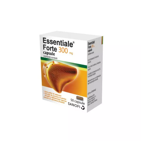 Essentiale Forte 300 mg, 50 capsule, Sanofi Aventis