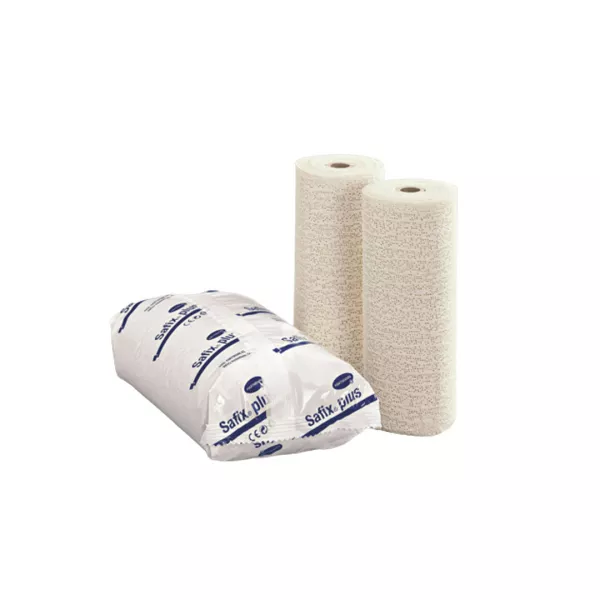 Fasa gipsata din tesatura de tifon Safix plus, 10 cm x 3 m, 2 bucati, Hartmann
