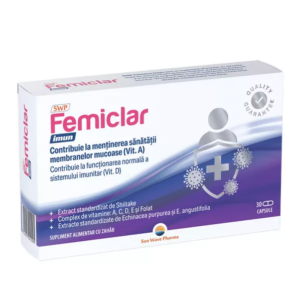 Femiclar Imun, 30 capsule, Sun Wave Pharma
