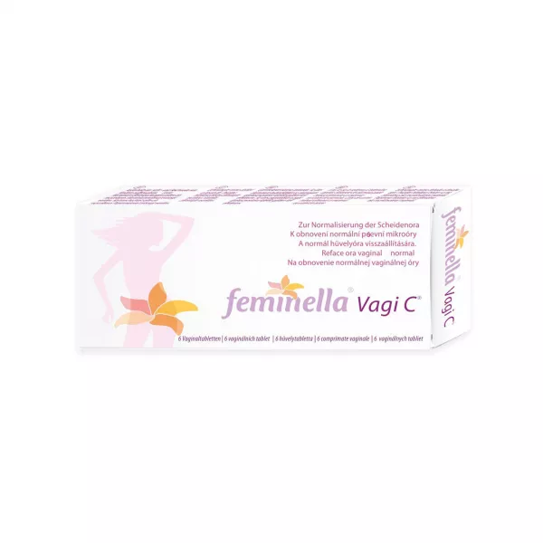Feminella Vagi C, 6 comprimate vaginale, Polichem