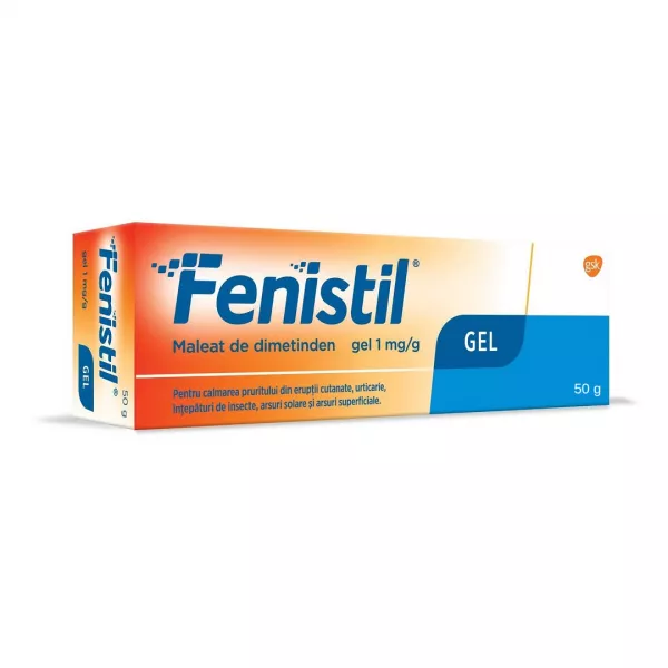 Fenistil gel, 1 mg/g, 50 g, Gsk