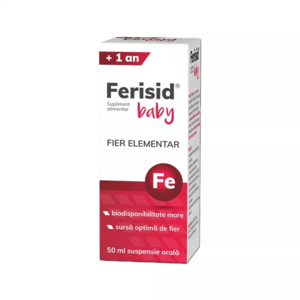 Ferisid baby 1 an+ suspensie orala 50 ml, Zdrovit