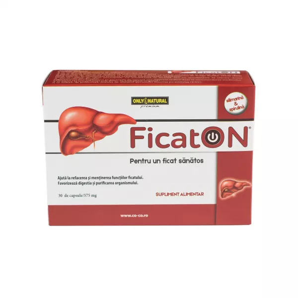 FicatON, 30 capsule, Only Natural