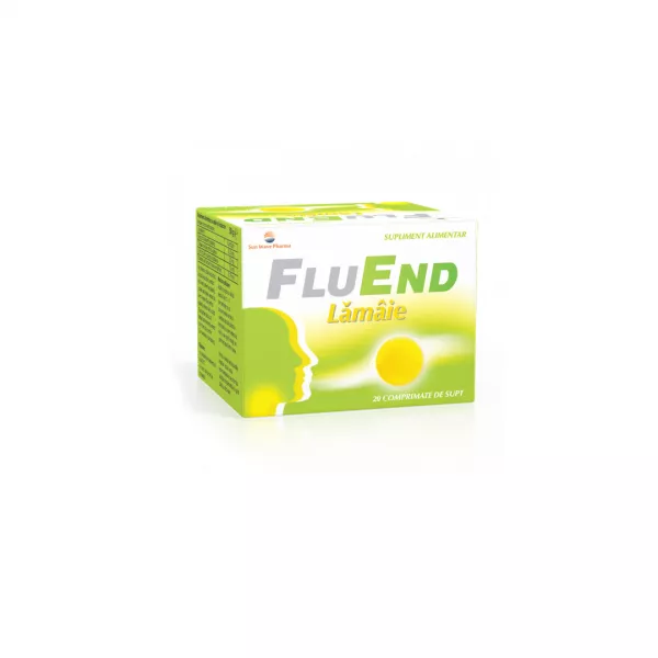 FluEnd lamaie, 20 comprimate, Sun Wave Pharma