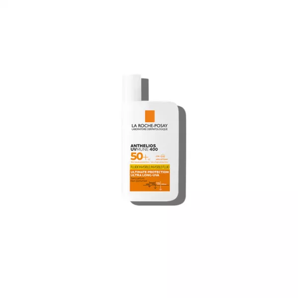 Fluid invizibil SPF50+ Anthelios Uvmune 400, fara parfum, 50 ml, La Roche Posay