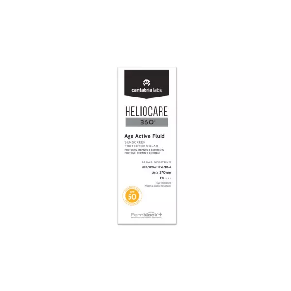 Fluid pentru protectie solara cu SPF 50 Age Active Heliocare 360, 50 ml, Cantabria Labs