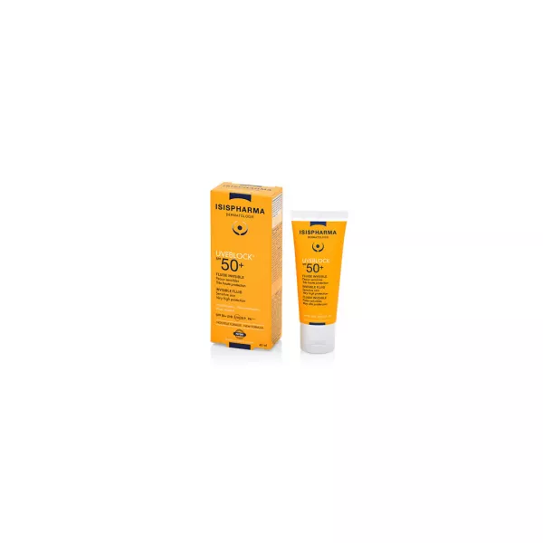 Fluid protectie solara UVEBLOCK SPF 50+, 40ml, Isis Pharma