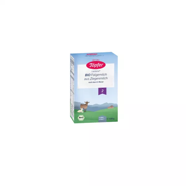 Formula de lapte praf Bio de Capra 2, 400gr, Topfer