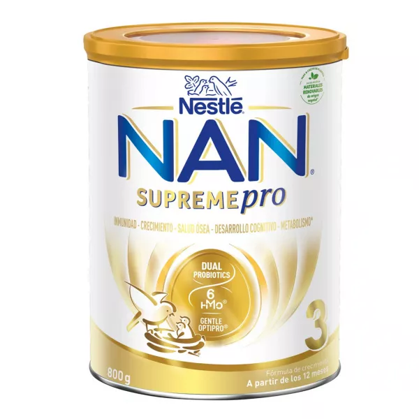 Formula de lapte praf, Nan 3 Supreme Pro, 800 gr, Nestle