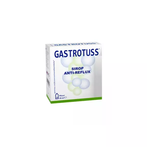 Gastrotuss sirop anti-reflux, monodoze 20ml x 20 plicuri, Plantamed