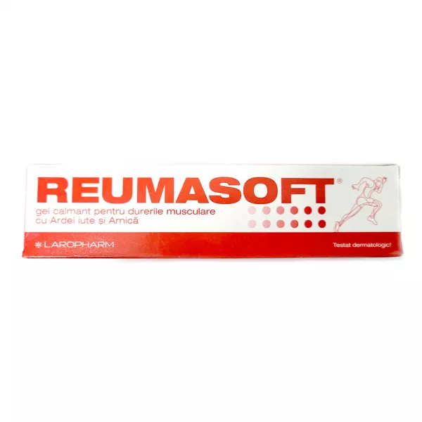 Gel cu arnica si ardei iute Reumasoft, 40 g, Laropharm