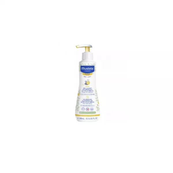 Gel de curatare nutritiv cu Cold Cream, 300 ml, Mustela