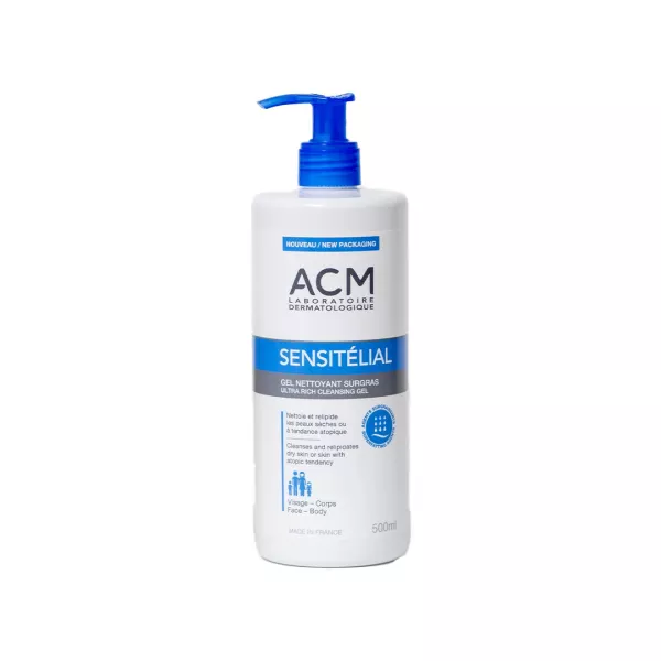 Gel de curatare relipidant Sensitelial, 500 ml, Acm