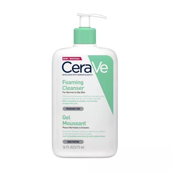 Gel de Curatare Spumant, CeraVe, 473 ml