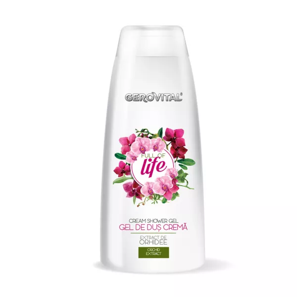 Gel de dus crema Full of Life, 400 ml, Farmec