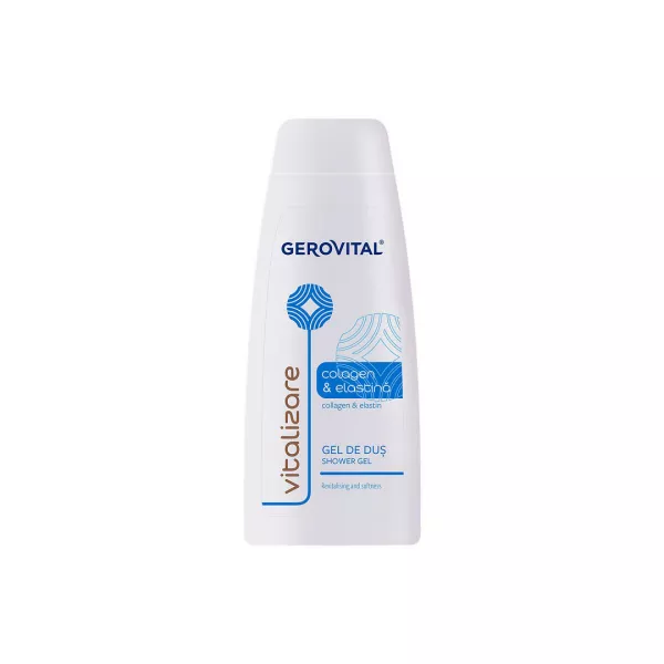 Gel de dus cu Colagen si Elastina, 400 ml, Gerovital
