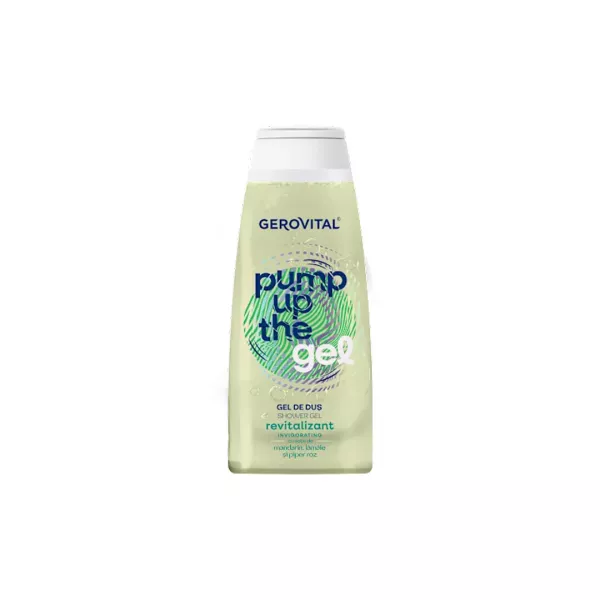 Gel de dus revitalizant, 400 ml, Gerovital