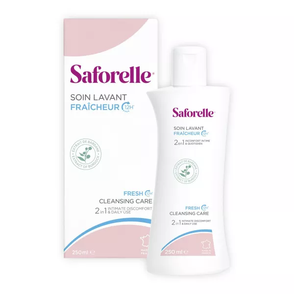 Gel igiena intima si corporala Fresh Saforelle, 250 ml, Laboratoarele Iprad