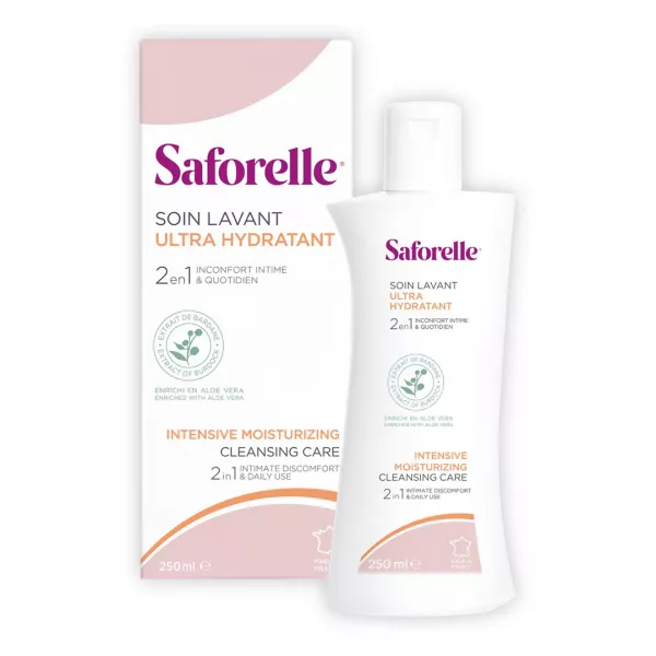 Gel igiena intima si corporala ultrahidratant Saforelle, 250 ml, Laboratoarele Iprad 