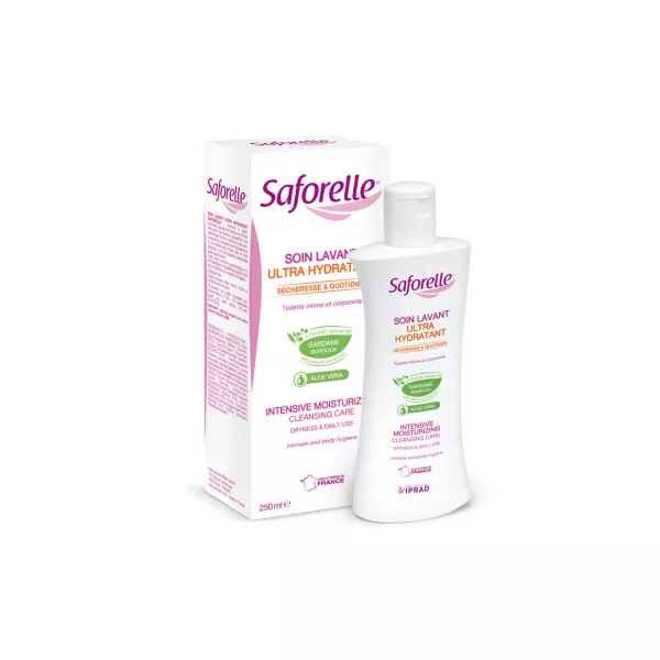 Gel igiena intima si corporala ultrahidratant Saforelle, 250 ml, Laboratoarele Iprad