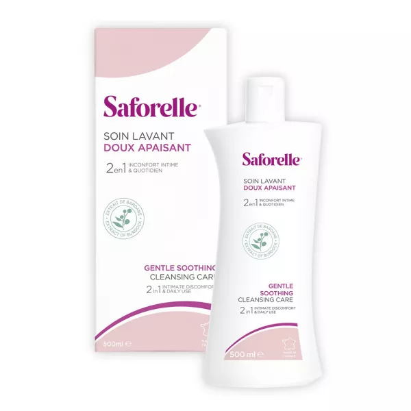 Gel ingrijire intima si corporala cu extract de brusture Saforelle, 500 ml, Laboratoarele Iprad