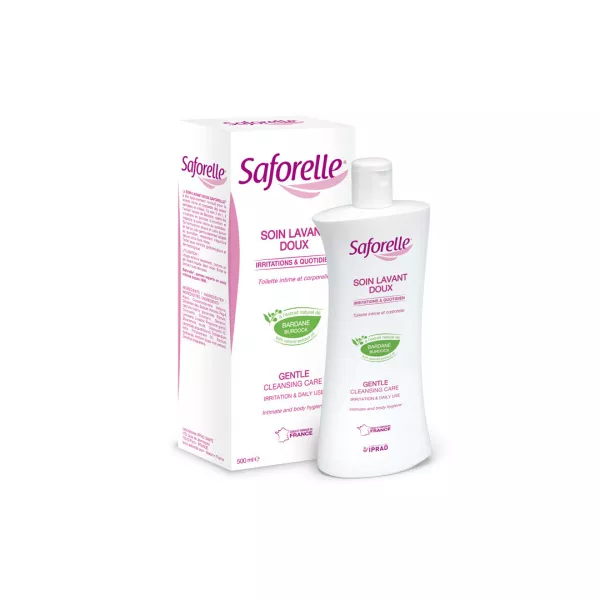 Gel ingrijire intima si corporala cu extract de brusture Saforelle, 500 ml, Laboratoarele Iprad