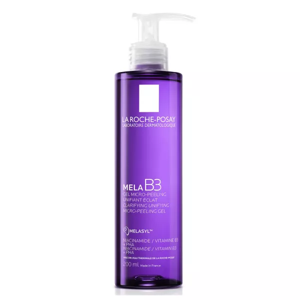 Gel micro-exfoliant anti-pete pigmentare Mela B3, 200 ml, La Roche Posay