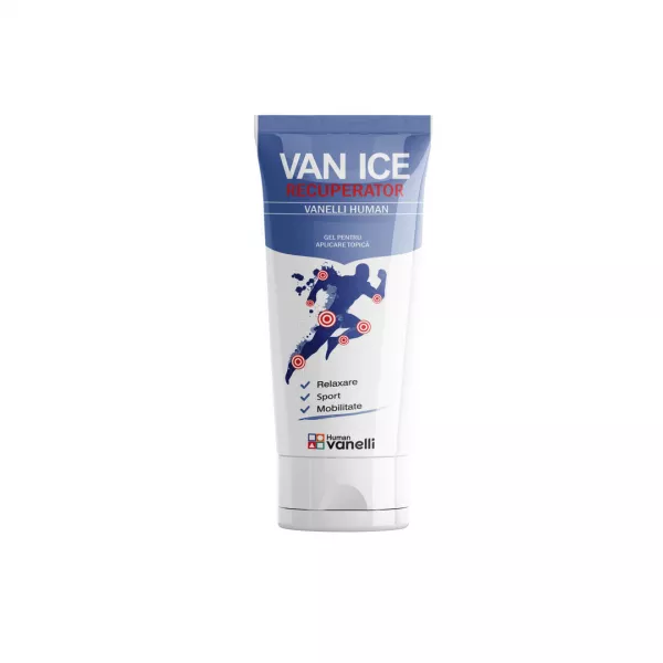 Gel pentru aplicare topica Van Ice Recuperator, 150ml, Vanelli