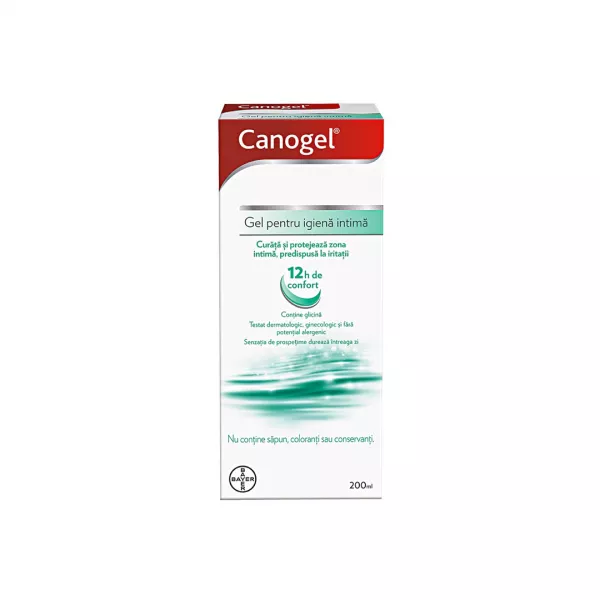 Gel pentru igiena intima Canogel, 200 ml, Bayer