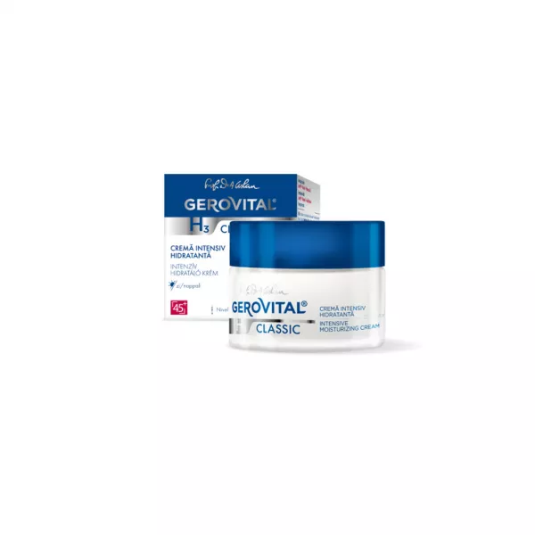 Crema Intensiv Hidratanta H3 Classic, 50 ml, Gerovital