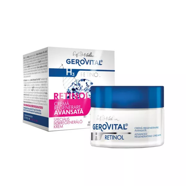 Crema Regenerare Avansata, Gerovital H3 Retinol, 50 ml