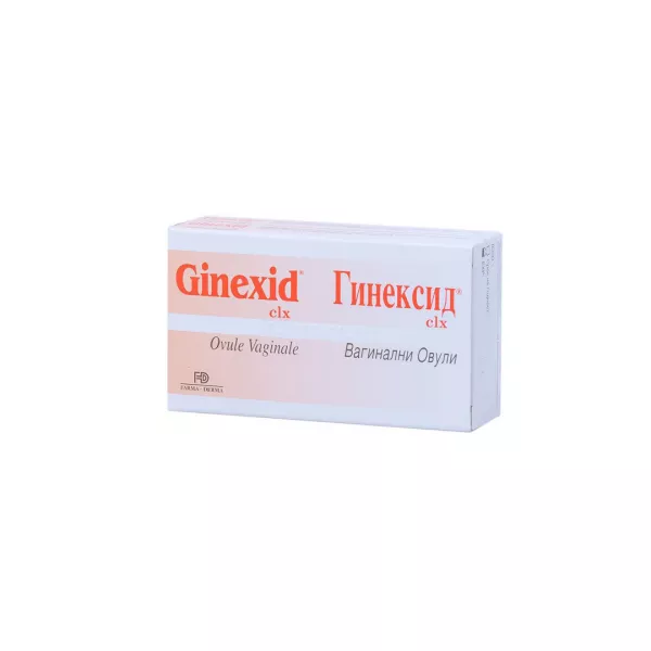 Ginexid ovule vaginale, 10 ovule, Farma Derma
