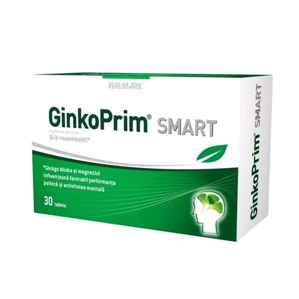 GinkoPrim Smart, 30 tablete, Walmark