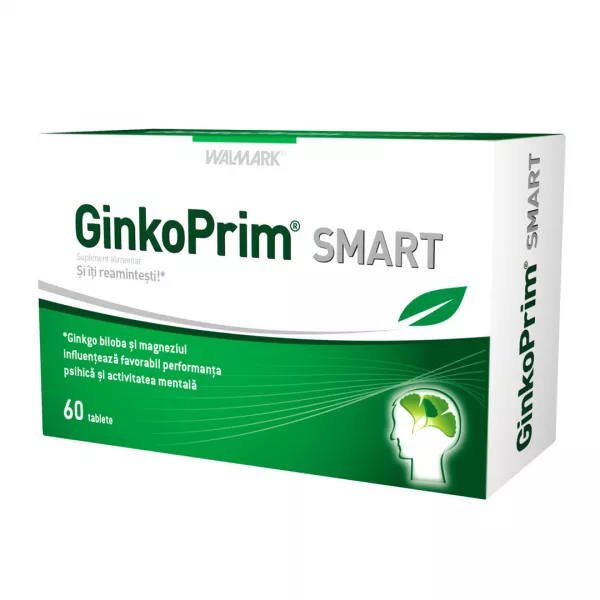 GinkoPrim Smart, 60 tablete, Walmark