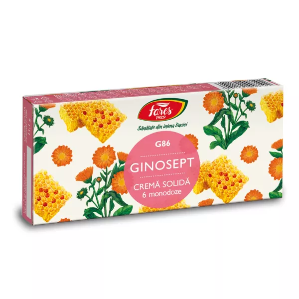 Ginosept crema solida, 6 monodoze, Fares