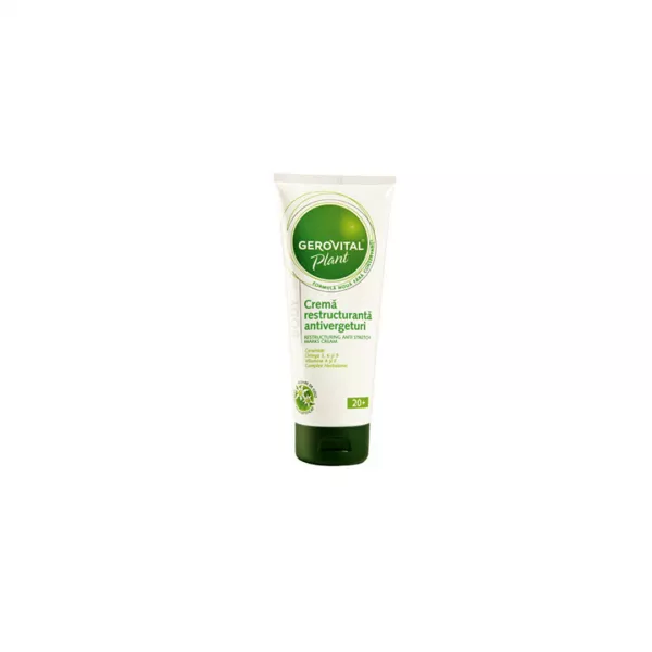 Crema restructuranta antivergeturi Gerovital Plant, 200 ml