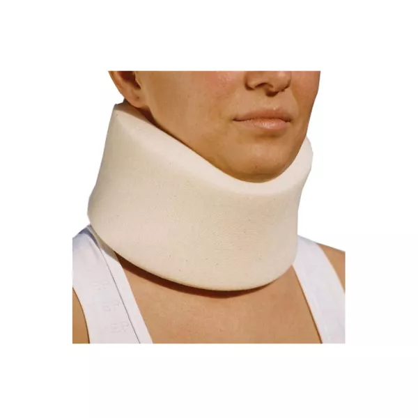 Guler cervical din burete special invelit cu bumbac, GM-C3, marime L