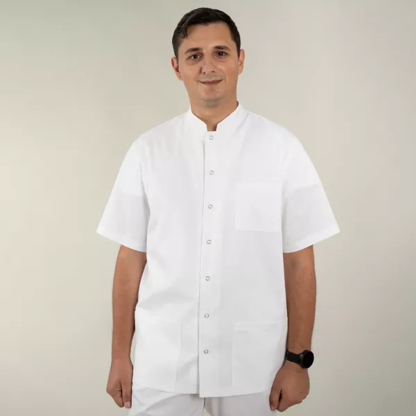 Halat chirurgical Misa MS, tunica color, cod 601, Spandex