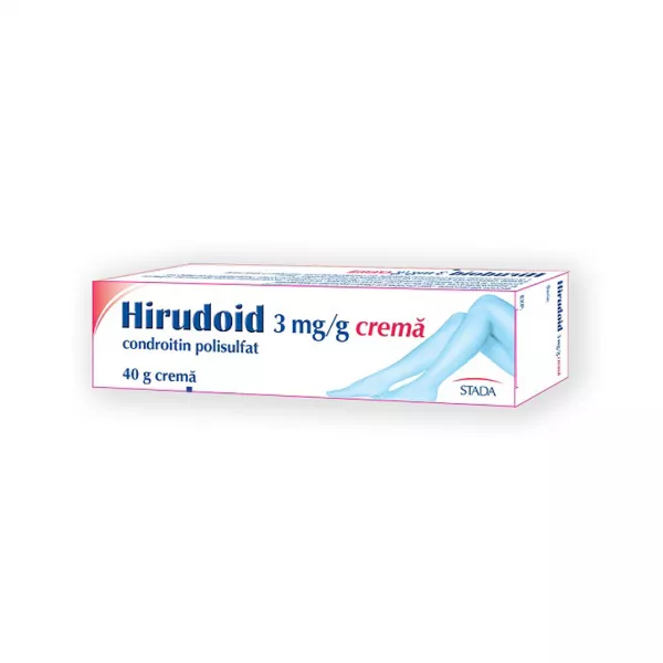 Hirudoid crema, 3mg/g, 40 g, Stada