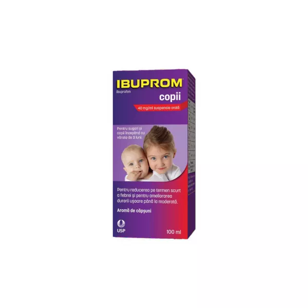 Ibuprom Copii 40 mg/ml suspensie orala